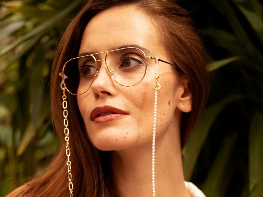 Gemma - Freshwater Pearl Glasses Chain